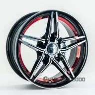 Gt QC1281 6x14 4x100 ET35 DIA 67.1 BM+Red