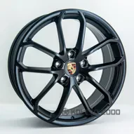 Replica Porsche A419F 8.5x20 5x130 ET50 DIA 71.56 Matt Black