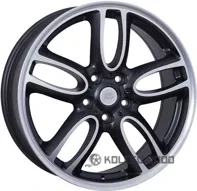 Wsp Italy Mini W1654 Amstel 7.5x19 5x120 ET52 DIA 72.6 DULL BLACK POLISHED