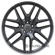 Wsp Italy Mercedes W778 Eris 10x21 5x112 ET46 DIA 66.6 DULL BLACK R POLISHED