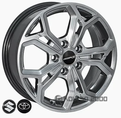 Zf FE190 6.5x16 5x114.3 ET50 DIA 60.1 HB Zf FE190 6.5x16 5x114.3 ET50 DIA 60.1 HB