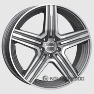 Mak UNION 8x20 5x112 ET45 DIA 57.1 GUN MET-MIRROR FACE