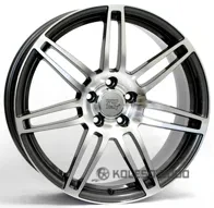 WSP Italy Audi (W557) S8 Cosma Two 8x18 5x112 ET30 DIA 66.6 антрацит полированный