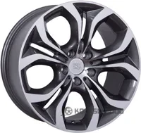 WSP Italy (BMW) W674 AURA 9x19 5x120 ET37 DIA 74.1 ANTHRACITE POLISHED