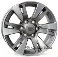WSP Italy (TOYOTA) W1765 VENERE 9.5x20 6x139.7 ET20 DIA 106.1 антрацит полированный