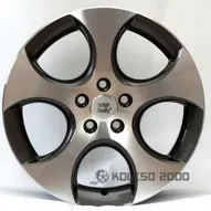 WSP Italy (VOLKSWAGEN) W444 CIPRUS 7x16 5x112 ET42 DIA 57.1 антрацит полированный