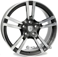 WSP Italy (PORSCHE) W1054 SATURN 9x19 5x130 ET60 DIA 71.6 антрацит полированный