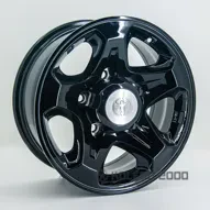 Replica Toyota GT 166168 7x16 5x150 ET0 DIA 110.1 Black