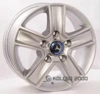 Zw BK473 Mercedes Volkswagen 6.5x16 5x118 ET45 DIA 71.1 silver