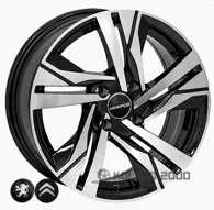 Zw BK5543 7x16 4x108 ET25 DIA 65.1 BP
