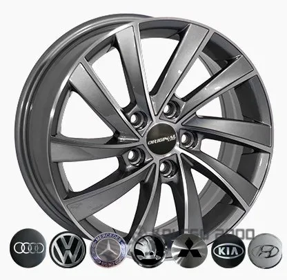 Zw BK5290 OPEL 6.5x16 5x105 ET39 DIA 56.6 GP Zw BK5290 OPEL 6.5x16 5x105 ET39 DIA 56.6 GP