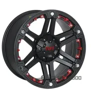 Zf TL6119 9x18 5x114.3 и 5x127 ET10 DIA 71.6 MattBLACKRFD