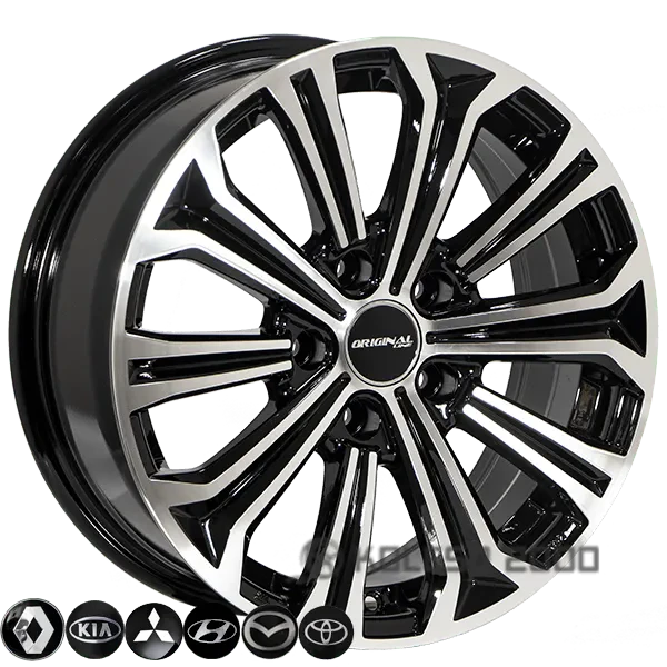 Zw 6333 6.5x16 5x114.3 ET32 DIA 67.1 BP Zw 6333 6.5x16 5x114.3 ET32 DIA 67.1 BP