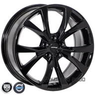 Zw 9097 8x18 5x108 ET40 DIA 63.4 Black