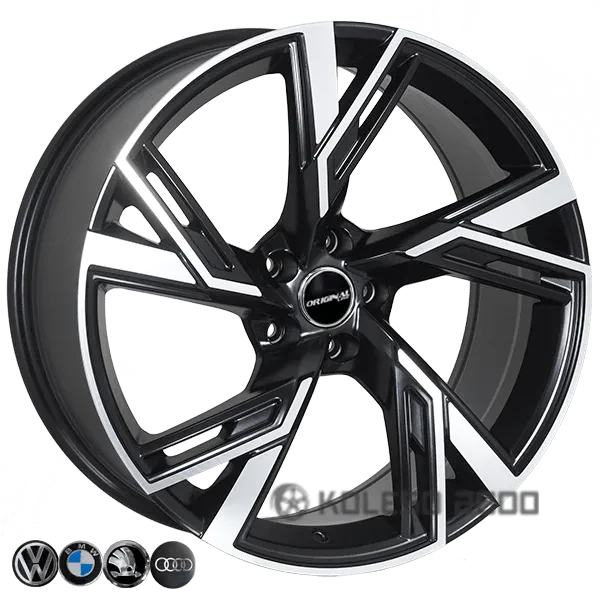 Zw BK5632 8.5x19 5x112 ET25 DIA 66.6 MSDB Zw BK5632 8.5x19 5x112 ET25 DIA 66.6 MSDB