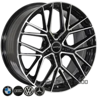 Zw YA2885 9x20 5x112 ET27 DIA 66.6 BP