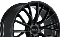 Mak Munchen 8.5x20 5x108 ET42 DIA 63.4 Matt Black