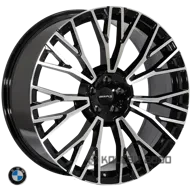 Zf 736 9.5x22 5x112 ET37 DIA 66.6 BMF