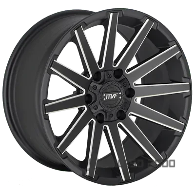 Zw D2848 9x18 6x139.7 ET0 DIA 106.1 BLK-W/M Zw D2848 9x18 6x139.7 ET0 DIA 106.1 BLK-W/M