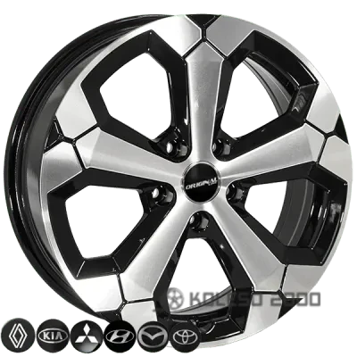 Zw BKY1274 6.5x17 5x114.3 ET32 DIA 67.1 BP Zw BKY1274 6.5x17 5x114.3 ET32 DIA 67.1 BP