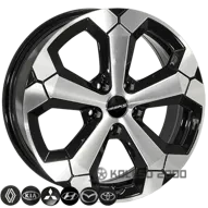Zw BKY1274 6.5x16 5x114.3 ET38 DIA 67.1 BP