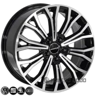 Zf 8054 8x18 5x112 ET39 DIA 66.6 Matt Black