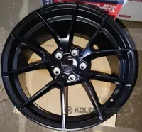 Replica BMW 9369F 8.5x19 5x120 ET35 DIA 72.6 Satin Black