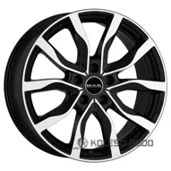 Mak Highlands 8x18 5x127 ET40 DIA 71.6 Black Mirror