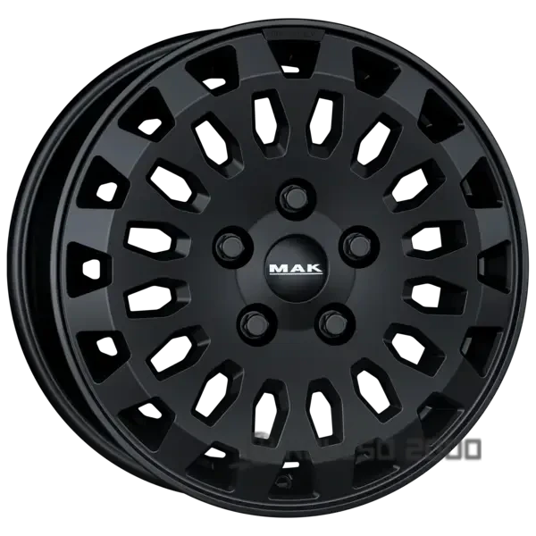 Mak OVERLAND 8x18 5x120 ET49 DIA 65.1 Matt Black Mak OVERLAND 8x18 5x120 ET49 DIA 65.1 Matt Black
