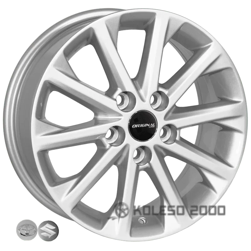 Zf TL0191 6.5x16 5x114.3 ET45 DIA 60.1 silver Zf TL0191 6.5x16 5x114.3 ET45 DIA 60.1 silver