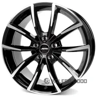 Autec Astana 9x20 5x108 ET43 DIA 63.3 Schwarz Poliert