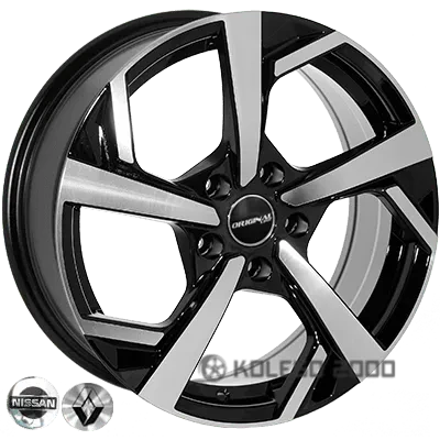 Zw 6360 7x17 5x114.3 ET40 DIA 66.1 BP Zw 6360 7x17 5x114.3 ET40 DIA 66.1 BP