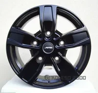 Autec Quantro 6.5x16 5x160 ET60 DIA 65.1 Schwarz Matt
