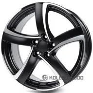 Alutec SHARK 8x18 5x114.3 ET52 DIA 67.1 Matt black polished