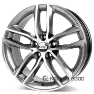 Bbs SX 8.5x19 5x120 ET32 DIA 82 platinum silver diamond-cut