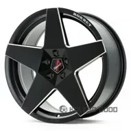 Borbet A 8.5x19 5x114.3 ET30 DIA 67.1 Black matt