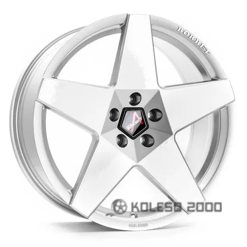 Borbet A 8x18 5x114.3 ET45 DIA 72.6 Brilliant Silver Borbet A 8x18 5x114.3 ET45 DIA 72.6 Brilliant Silver