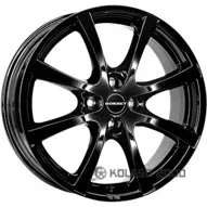 Borbet LV4 7x16 4x100 ET38 DIA 64 black glossy