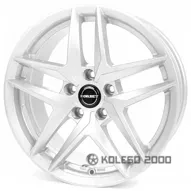 Borbet Z 6.5x16 5x112 ET44 DIA 66.5 crystal silver