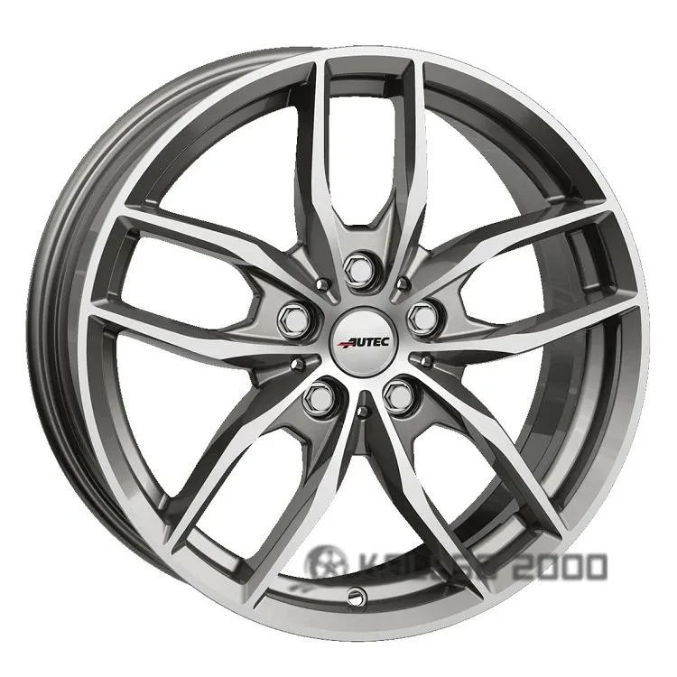 Autec Bavaris 7.5x17 5x112 ET30 DIA 66.6 Titansilber poliert Autec Bavaris 7.5x17 5x112 ET30 DIA 66.6 Titansilber poliert