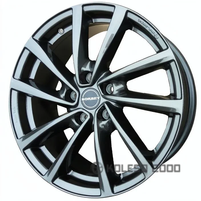 Borbet v 7x18 5x114.3 ET50 DIA 67.1 Mistral Anthracite Glossy Borbet v 7x18 5x114.3 ET50 DIA 67.1 Mistral Anthracite Glossy