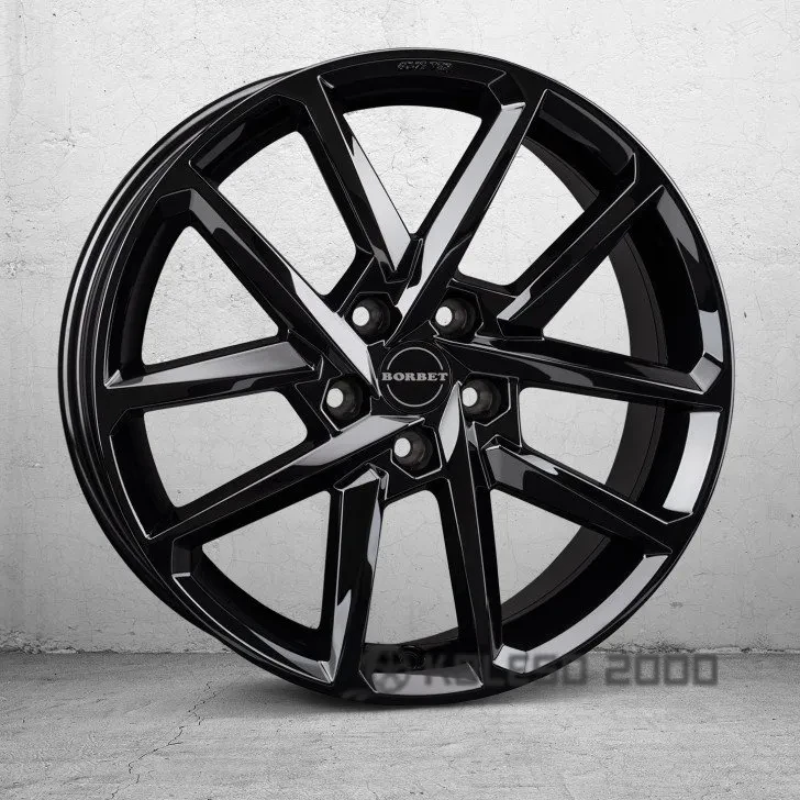 Borbet N 8x18 5x112 ET40 DIA 66.5 crystal silver