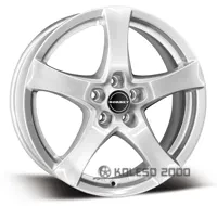 Borbet F 6.5x16 4x108 ET25 DIA 65.1 Brilliant Silver