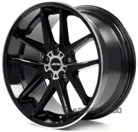 Autec Contest 8.5x18 5x112 ET25 DIA 70 Schwarz Poliert