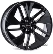 Borbet TX 9x21 5x120 ET45 DIA 72.5 black rim polished glossy