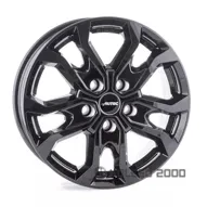 Autec Kiso 6.5x16 5x112 ET52 DIA 66.5 Schwarz glanzend