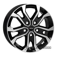 Autec Kiso 7.5x18 5x112 ET52 DIA 66.5 Schwarz Poliert