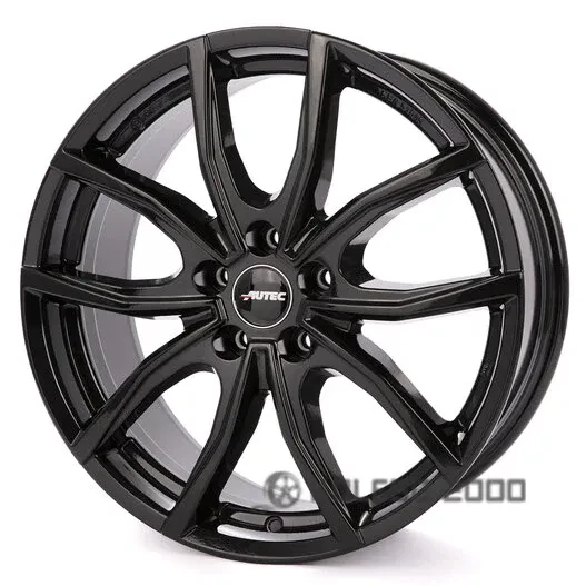 Autec Vidra 7x17 5x108 ET45 DIA 63.3 Schwarz glanzend Autec Vidra 7x17 5x108 ET45 DIA 63.3 Schwarz glanzend