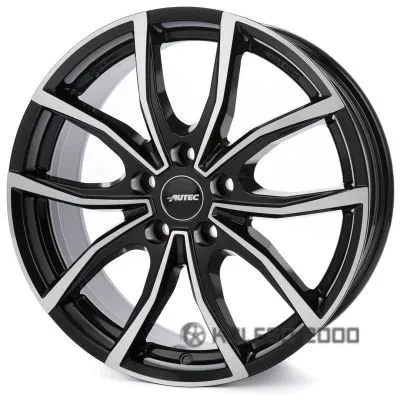 Autec Vidra 7x17 5x108 ET45 DIA 63.3 Schwarz Poliert Autec Vidra 7x17 5x108 ET45 DIA 63.3 Schwarz Poliert