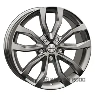 Autec Uteca 9.5x22 5x112 ET58 DIA 66.5 Titansilber